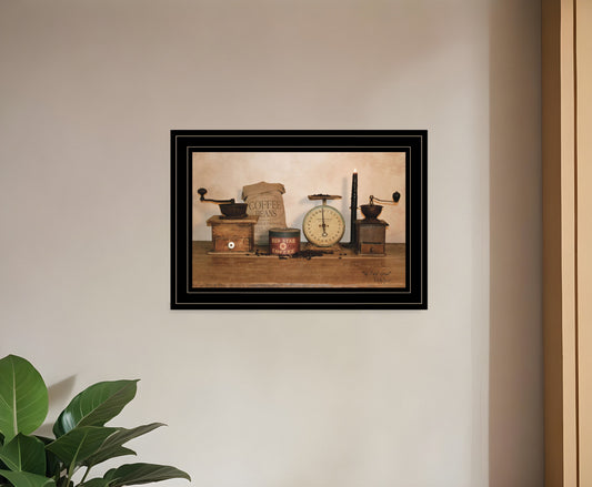 The Daily Grind 2 Black Framed Print Wall Art