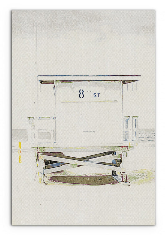 Stand Guard Matte Canvas Wrapped Canvas Print Wall Art