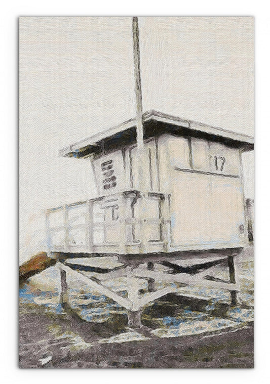 On Watch Matte Canvas Wrapped Canvas Print Wall Art