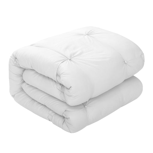 White King Polyester 140 Thread Count Washable Down Comforter Set
