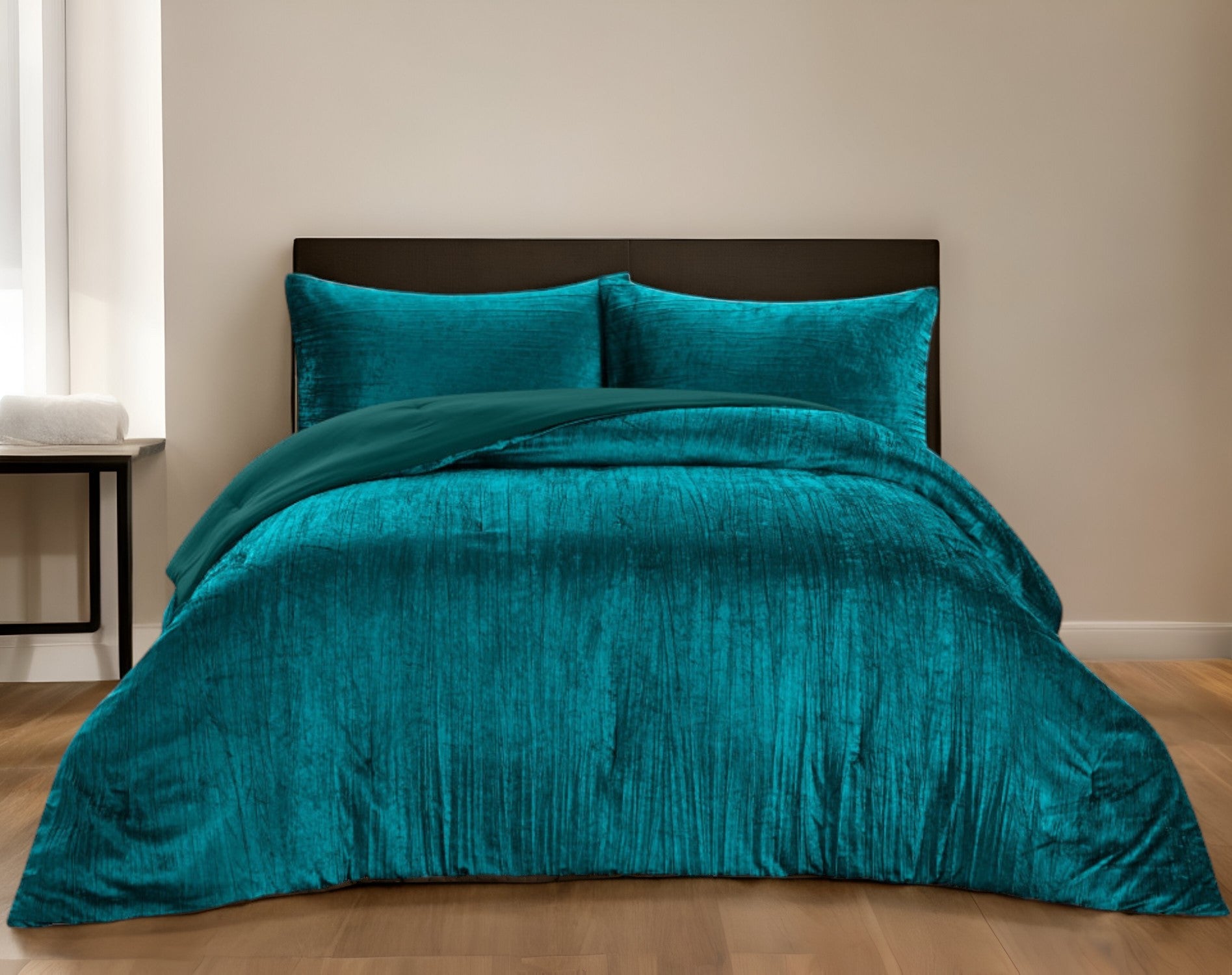 Green Queen Polyester 180 Thread Count Washable Down Comforter Set