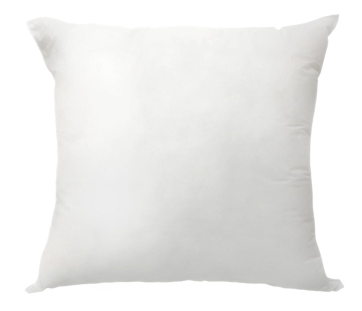 20" X 20" White Polyester Blown Seam Pillow Insert